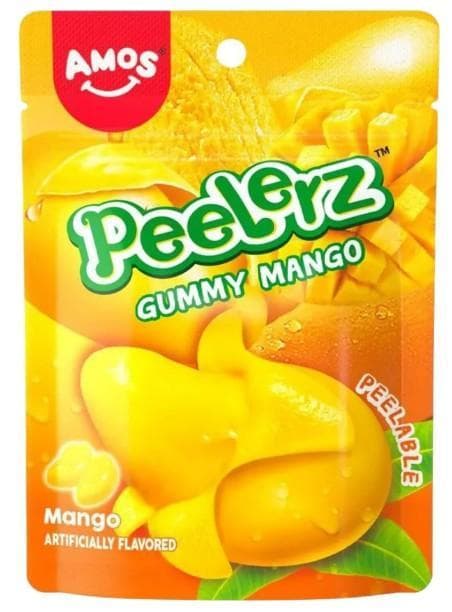 Amos Peelerz Mango ízű hámozható gumicukor