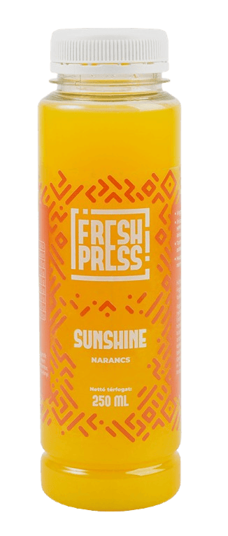 Freshpress - Sunshine - HPP treated, 100 % freshly pressed orange juice.