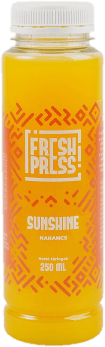 Freshpress - Sunshine - HPP treated, 100 % freshly pressed orange juice.