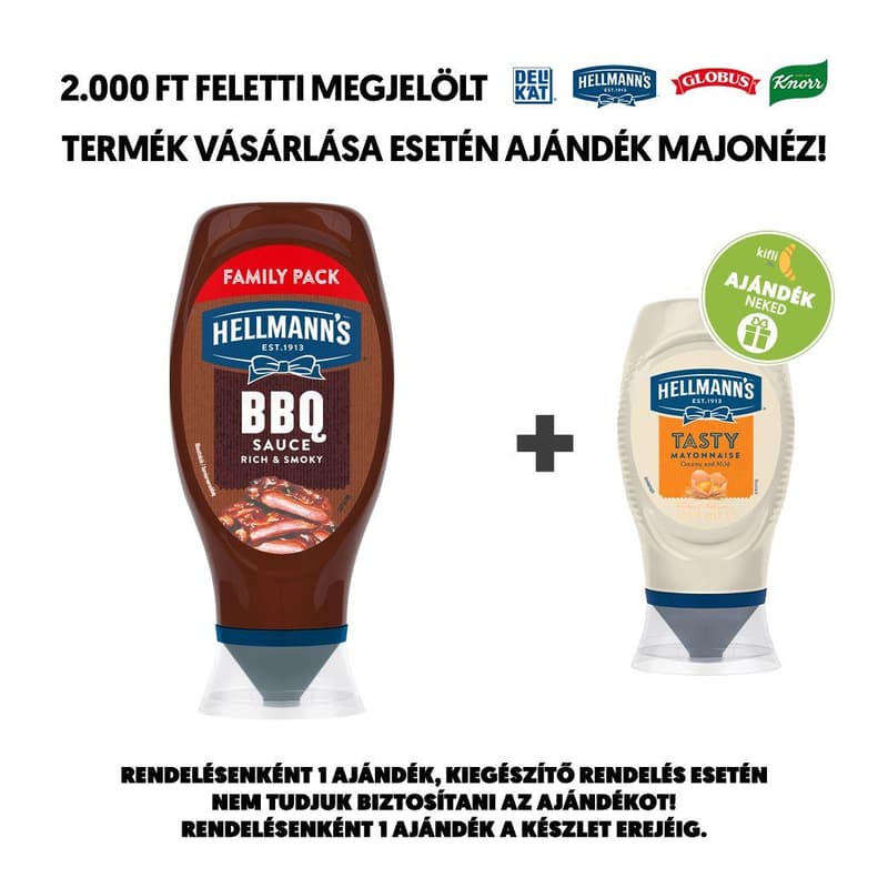 Hellmann's XL BBQ szósz