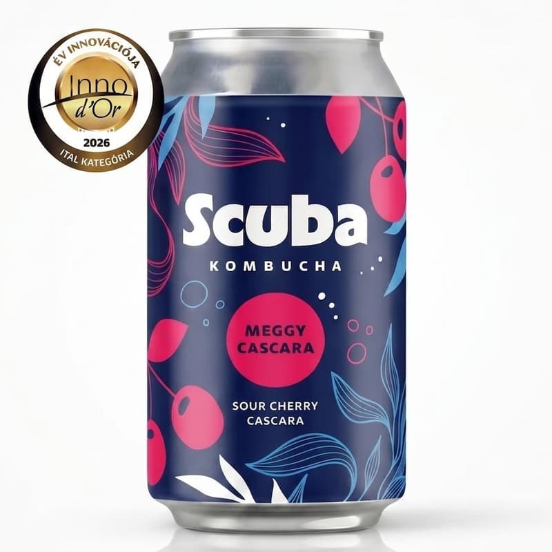 Scuba Kombucha cherry-cascara