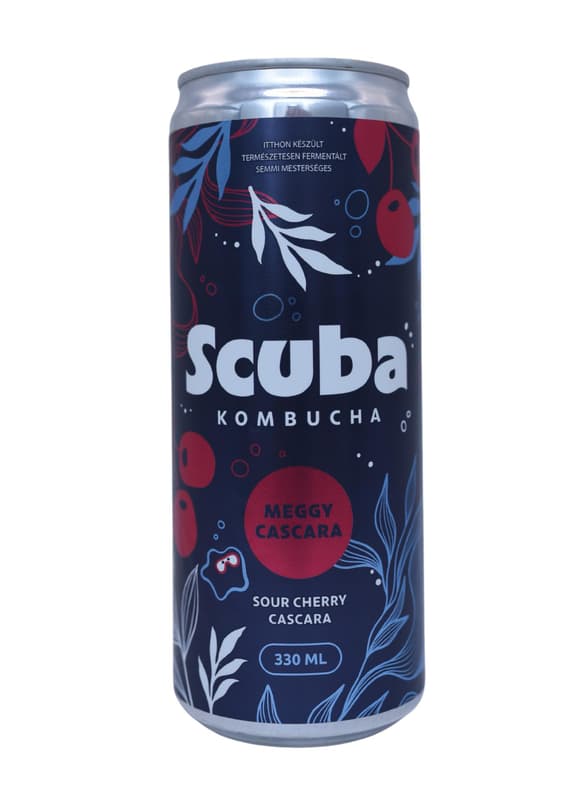 Scuba Kombucha cherry-cascara