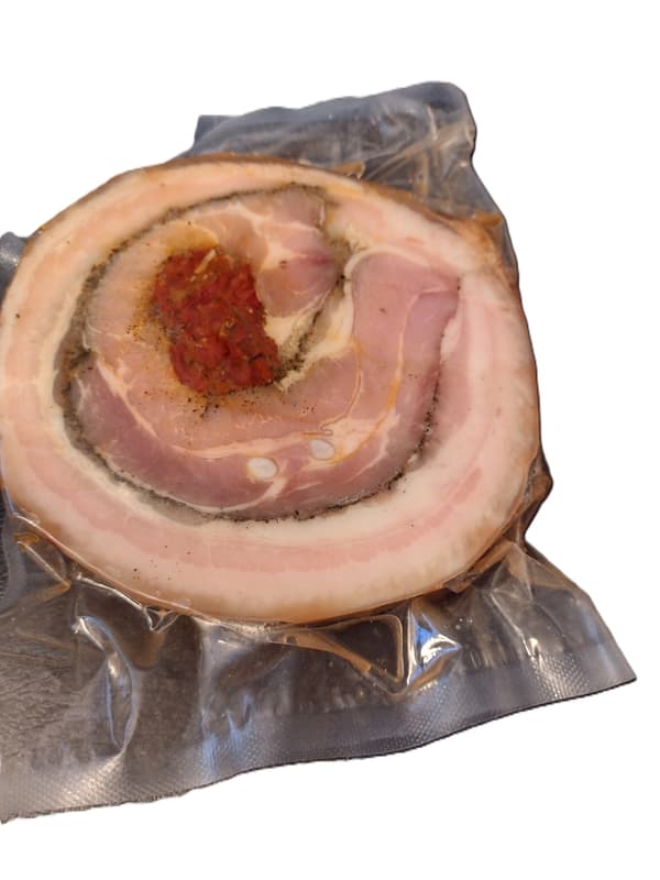 Mesterszakács Manufaktúra Aszalt paradicsomos porchetta sous vide