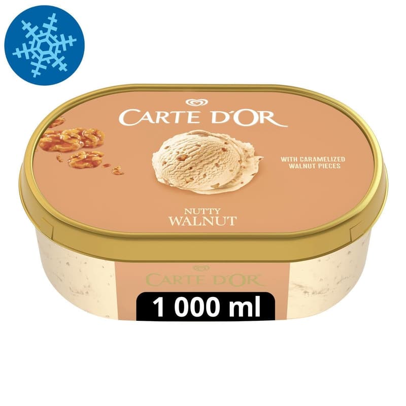 CARTE D'OR Ice Cream Walnut 1000 ml