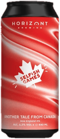 Horizont Brewing - Selfish Games - Another Tale from Canada - Hazy IPA - 6,5%