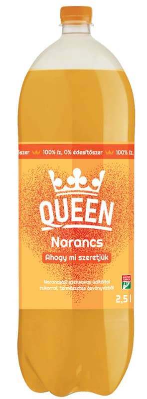 Queen Orange carbonated soft drink