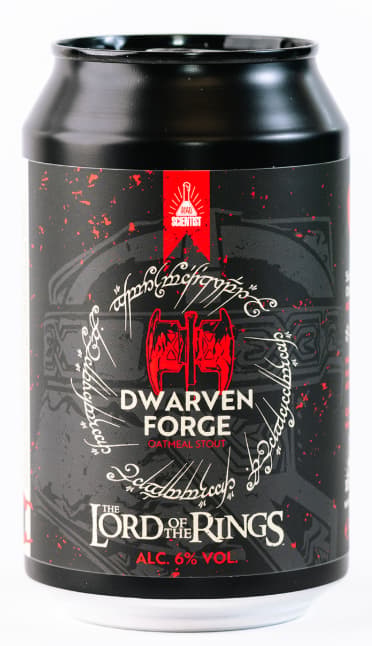 Mad Scientist - Lord of the Rings - Dwarven Forge - Oatmeal Stout - Warner Bros collab (USA) - 6%