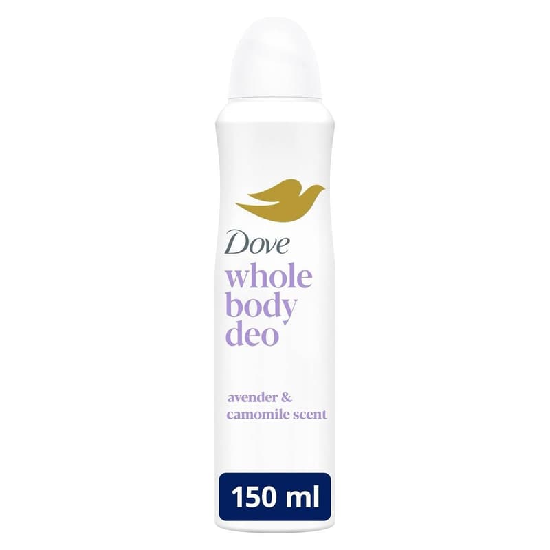 Dove Whole Body Lavender & Chamomile Deodorant 150 ml
