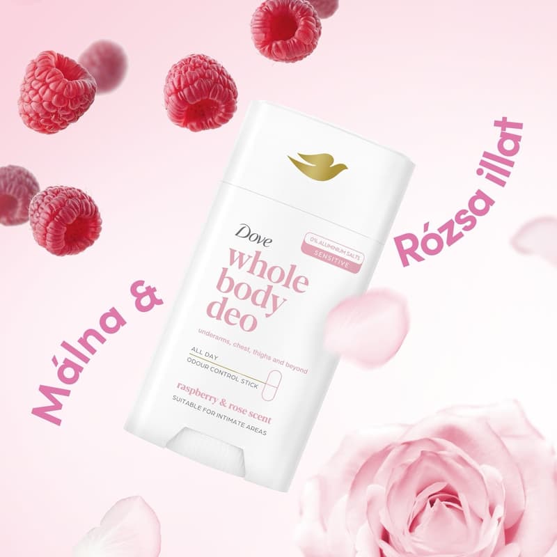 Dove Raspberry & Rose Scent Deodorant Stick 75 ml