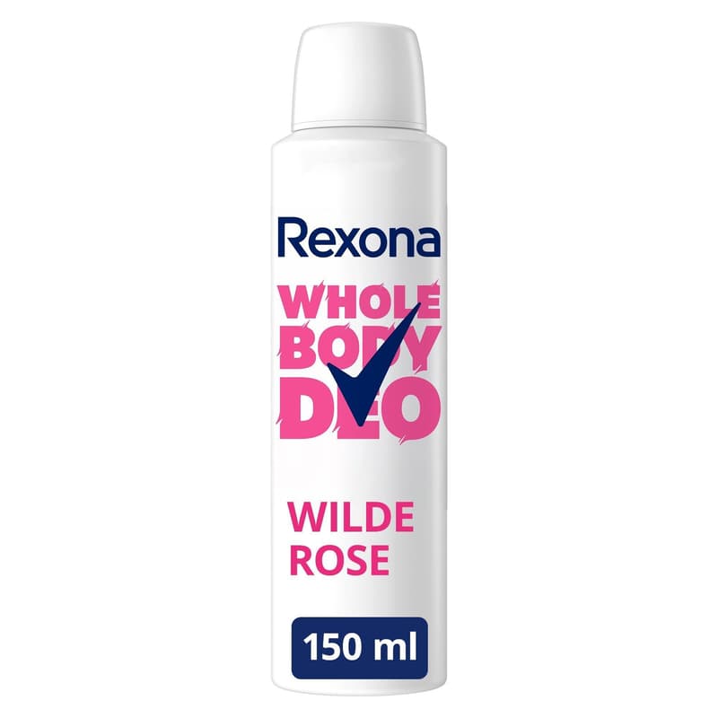 Rexona Whole Body Wild Rose Deodorant 150 ml