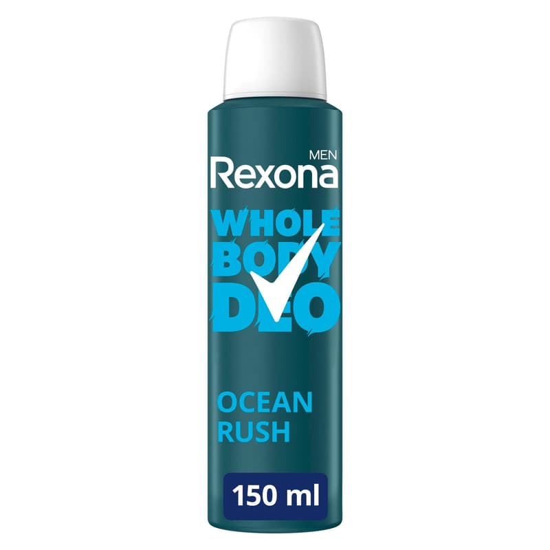 Rexona Men Whole Body Ocean Rush Deodorant 150 ml