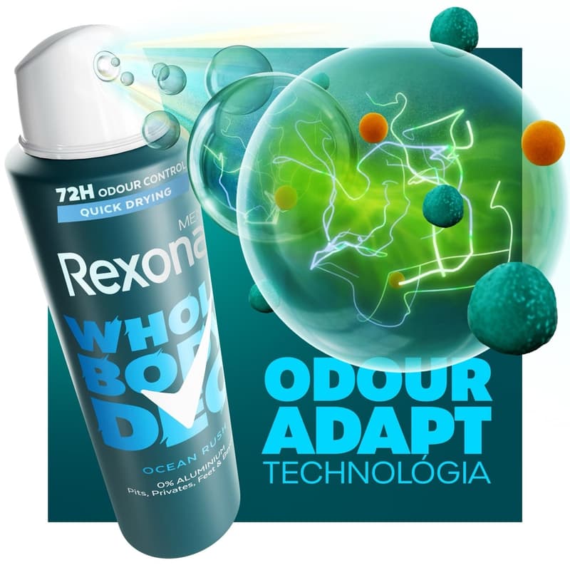 Rexona Men Whole Body Ocean Rush Deodorant 150 ml
