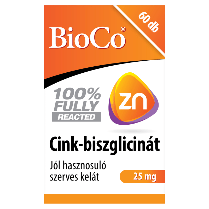 BioCo Cink-biszglicinát 25mg tabletta 60x