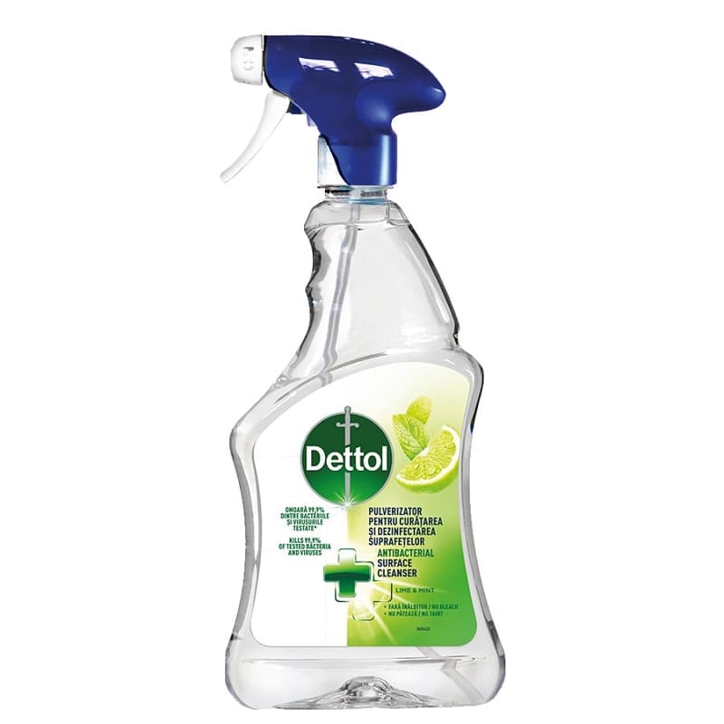 Dettol antibacterial surface cleaning spray Lime & Mint