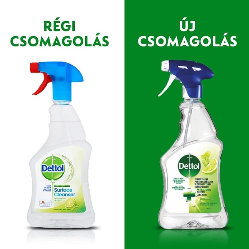 Dettol antibacterial surface cleaning spray Lime & Mint