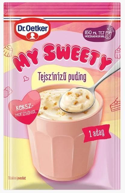 Dr. Oetker My Sweety tejszínízű puding