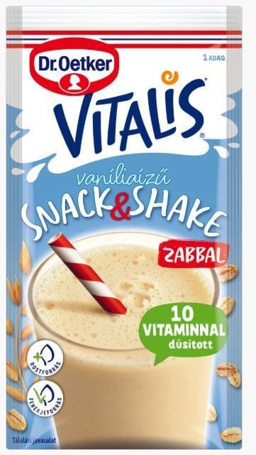 Dr. Oetker Vitalis Snack&Shake vaníliaízű