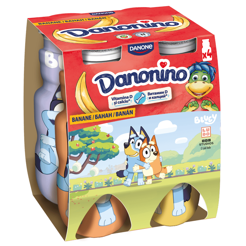 Danonino banános ital (4x100g)