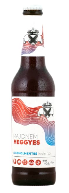 Alkoholmentes meggyes sör 0,33L visszaváltós