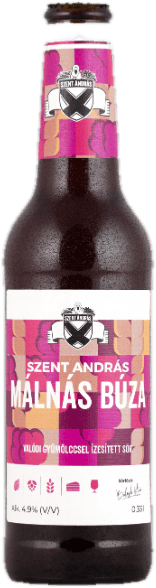 Málnás Búza 4,9% 0,33L visszaváltós