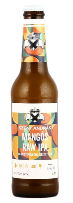 Mangós Raw Ipa 7% 0,33L visszaváltós