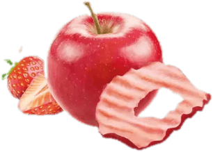 Strawberry  Apple crisps