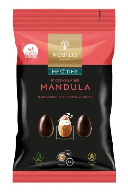 Dark chocolate coated Almonds