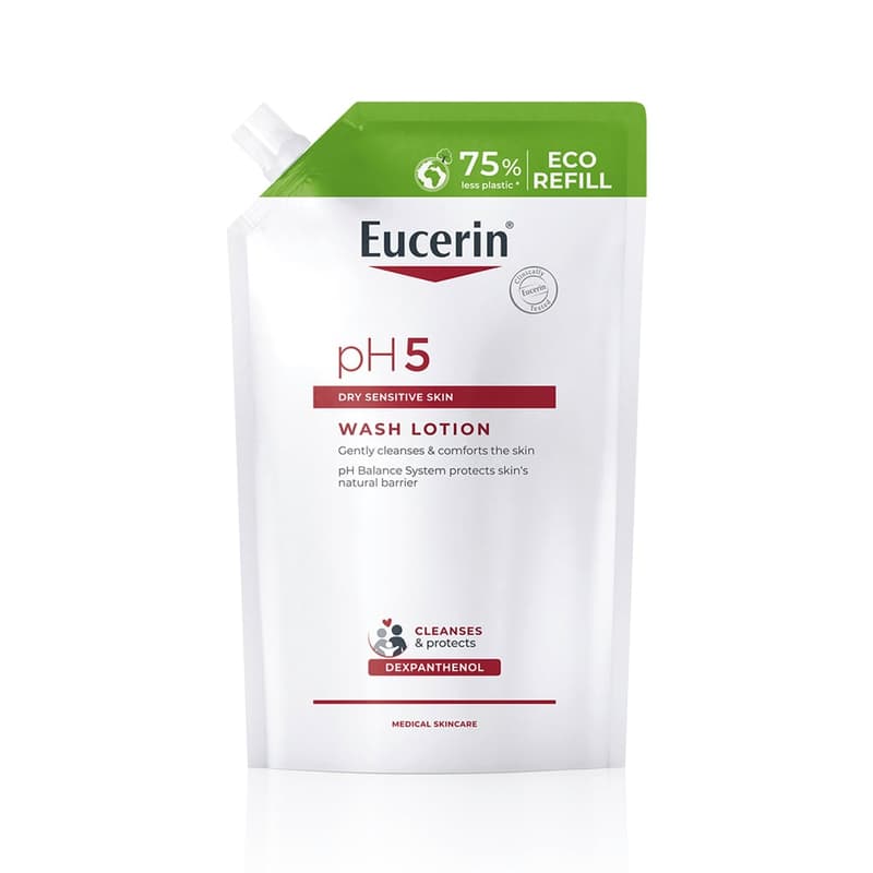 Eucerin pH5 Folyékony mosakodószer öko- utántöltő 750ml