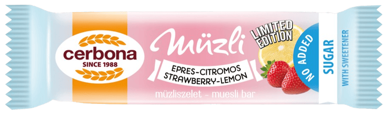 Cerbona strawberry lemon bar