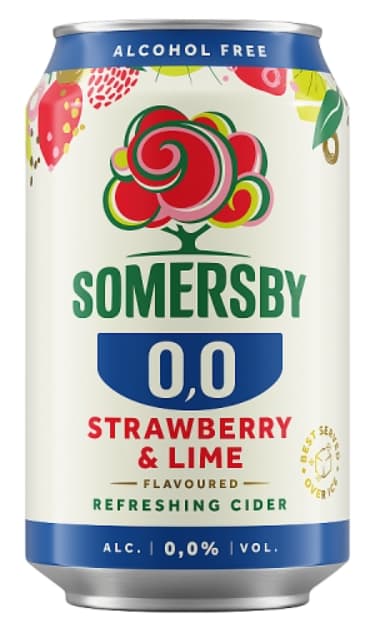 Somersby Strawberry-lime Cider 0,00 % doboz