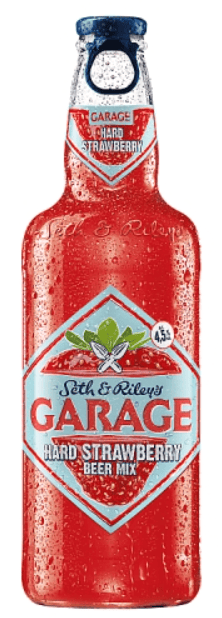 Garage Hard Strawberry Beer Mix 4,5% palack
