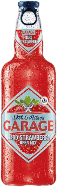 Garage Hard Strawberry Beer Mix 4,5% palack