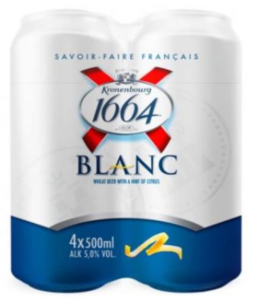 1664 Blanc búzasör 5% doboz 4pack