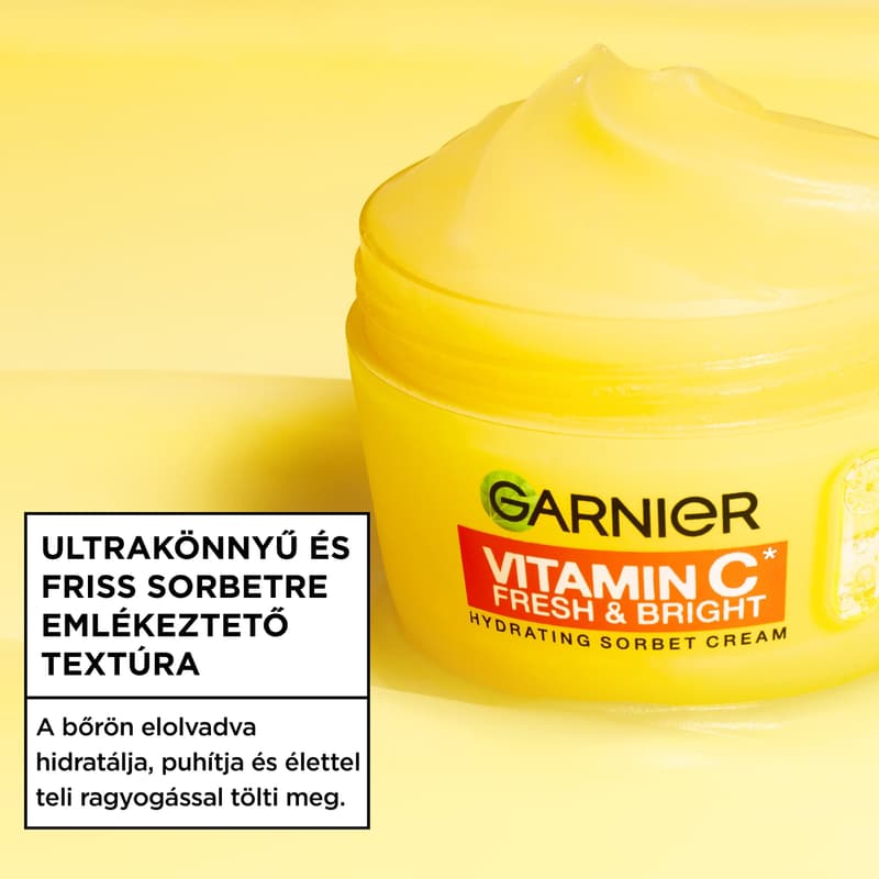 Garnier Vitamin C Hydrating Sorbet Cream
