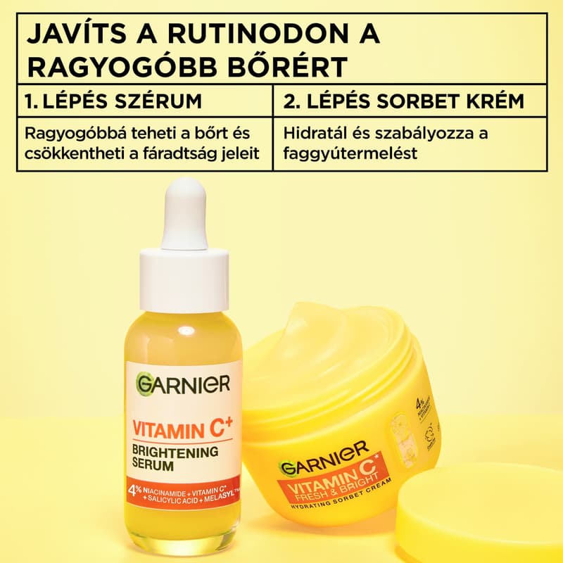 Garnier Vitamin C Hydrating Sorbet Cream