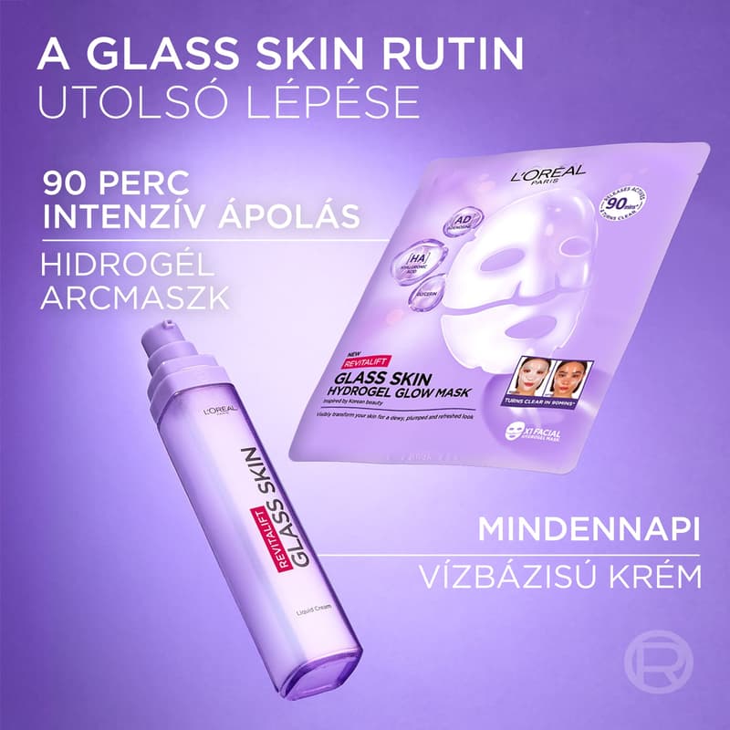Revitalift Filler Glass Skin Liquid Cream