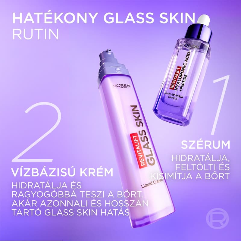 Revitalift Filler Glass Skin Liquid Cream