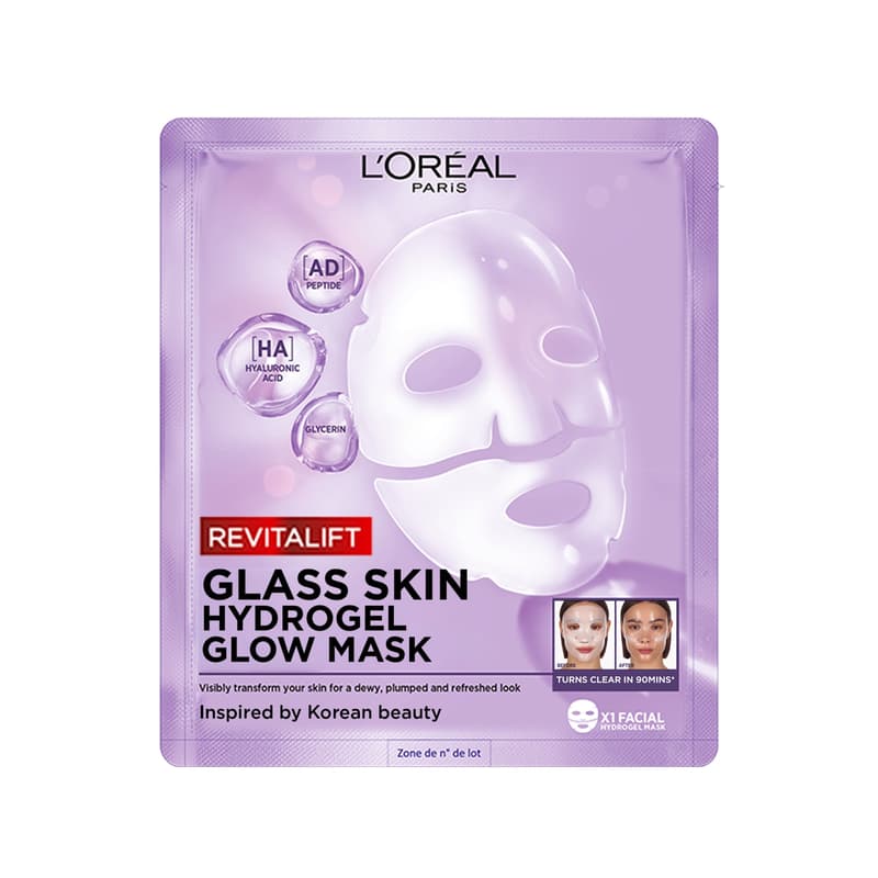 Revitalift Filler Glass Skin Hydrogel Brightening Mask