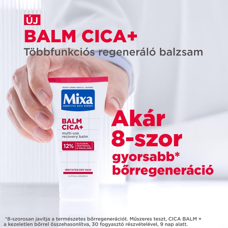 Mixa Balm Cica+, multi-use recovery balm
