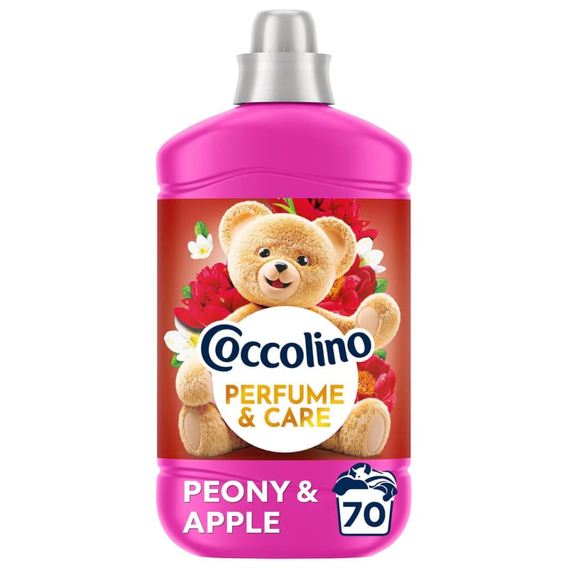 Coccolino Perfume & Care Peony & Apple öblítő, 70 mosás, 1610 ml