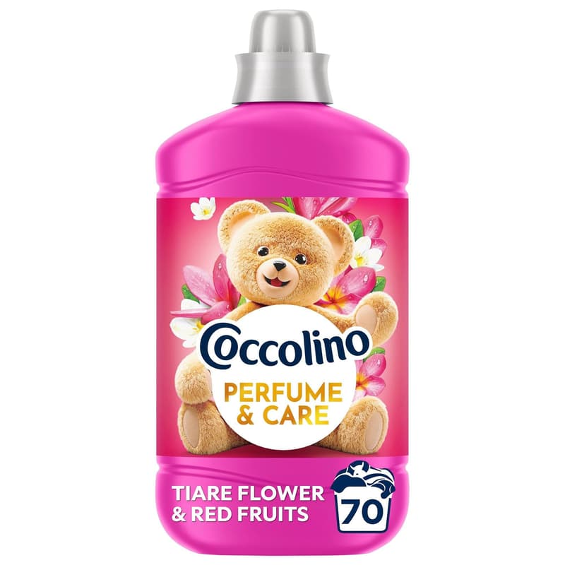 Coccolino Perfume & Care Tiare Flower & Red Fruits öblítő, 70 mosás, 1610 ml