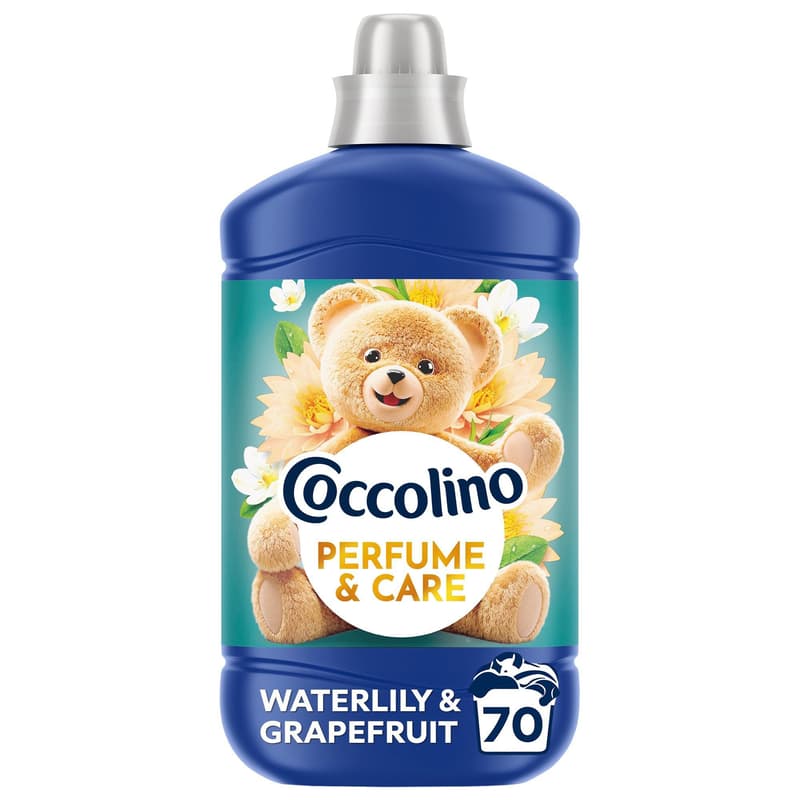 Coccolino Perfume & Care Waterlily & Grapefruit öblítő, 70 mosás, 1610 ml