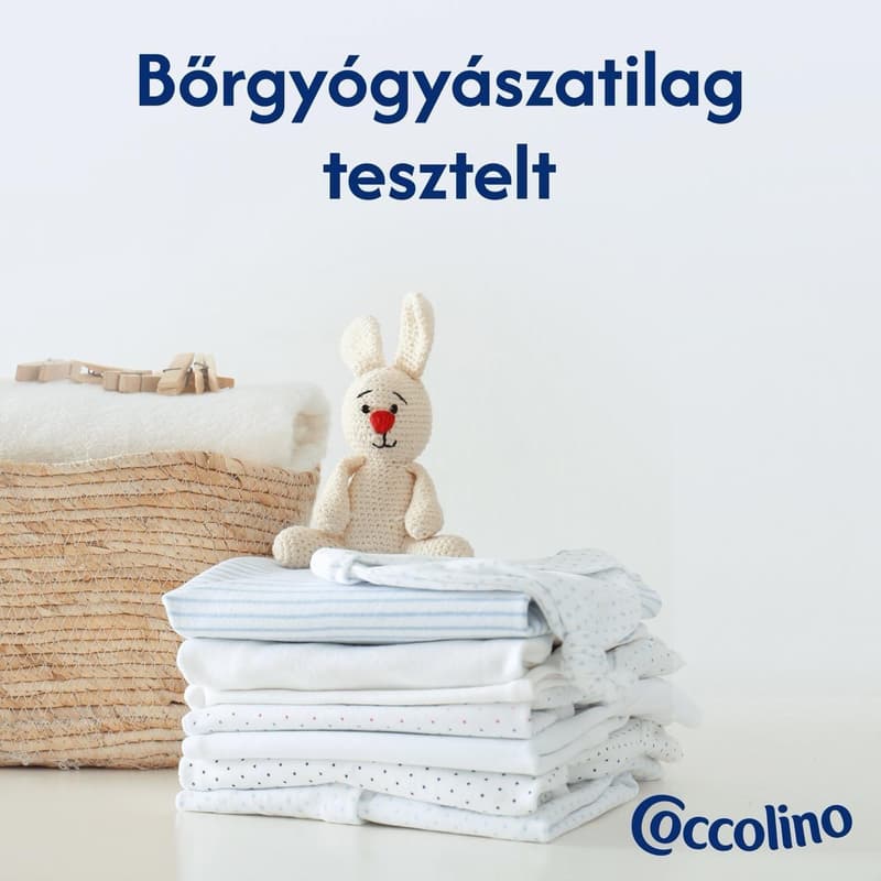 Coccolino Sensitive Cotton Cloud öblítő érzékeny bőrre, 74 mosás, 1702 ml