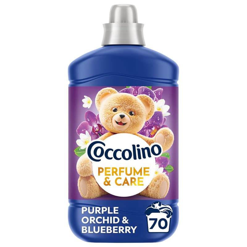 Coccolino Perfume & Care Purple Orchid & Blueberry öblítő, 70 mosás, 1610 ml