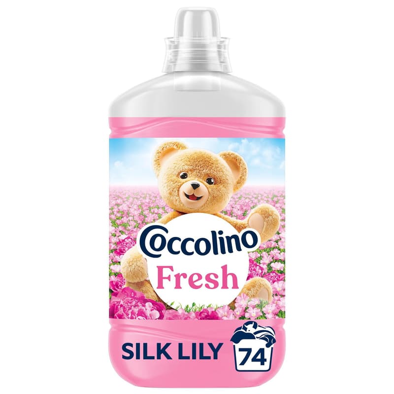 Coccolino Fresh Silk Lily öblítő, 74 mosás, 1702 ml