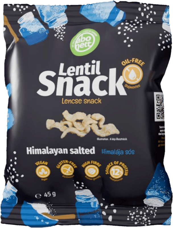 Abonett Lentil Snack Himalayan Salt