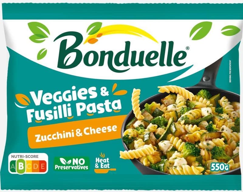 Bonduelle Zucchini & Cheese Fusilli