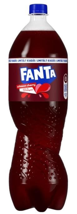 Fanta Low-Energy Apple and Cherry-Flavored Carbonated Soft Drink with Sugar and Sweeteners