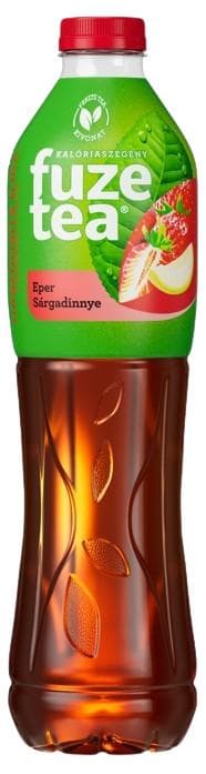 Fuze Tea Non-Carbonated Strawberry and Melon Flavored Soft Drink with Black Tea Extract