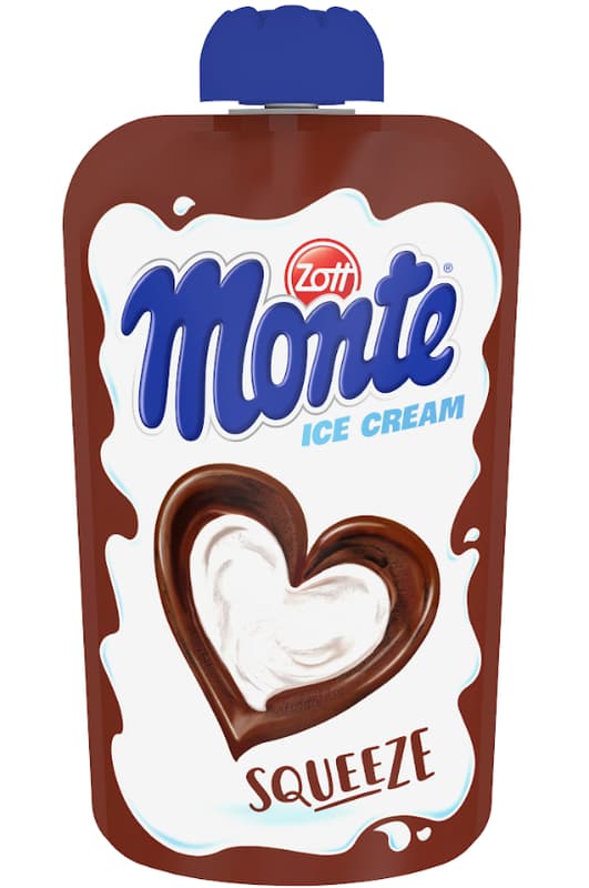Zott Monte Ice Cream Pouch